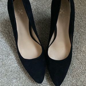 Beautiful suede Vince Camuto block heels!